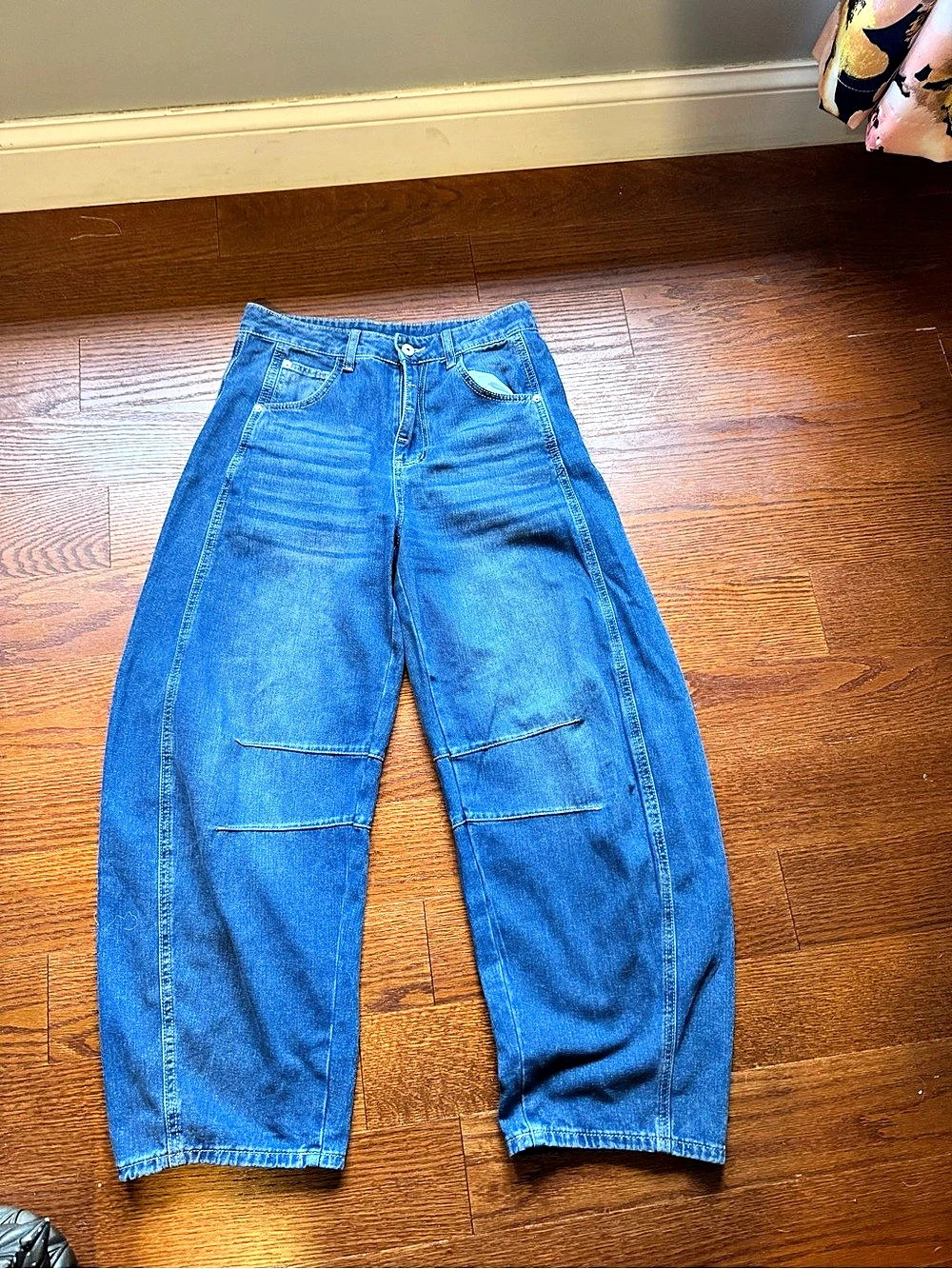 Barrel Jeans Blue Waist 29